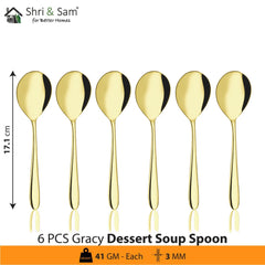 Stainless Steel Cutlery with Champagne Gold PVD Coating Gracy
