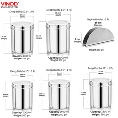 VINOD Deluxe 116 Pieces Griha Pravesh Set Elegant Gifting Option for Weddings, Anniversaries and Auspicious Occasions