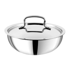 Platinum SAS Pro Extra Deep Tasla with lid ( Induction Friendly )