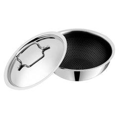 Platinum SAS Pro Extra Deep Tasla with lid ( Induction Friendly )