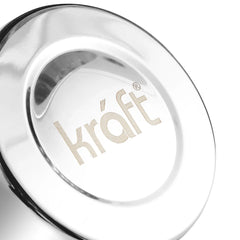 Kraft Lunch Box-Food Container Two Tier Compartment with Handle - Stainless Steel