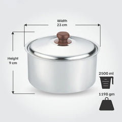 VINOD Stainless Steel Hot Pot