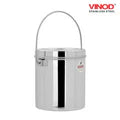 VINOD Stainless Steel Milk Pot 6.35 Litre, Heavy Gauge Steel, Mirror Finish, Rust Free Body and Easy to Clean Surface