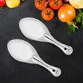 Vinod Stainless Steel Rice Server, Rice Spoon, Rice Chamcha, Ideal for serving rice & biryani, Set of 2, Size 25cm