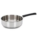 DONIV Stainless Steel Sandwich Bottom Solitaire Fry Pan – Induction Friendly