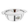 VINOD 50 Pieces Laser Stainless Steel Dinner Set, Rust-free Heavy Gauge steel, Durable, Dishwasher safe and ISI certified