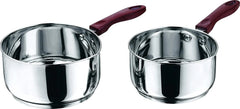 Vinod Milkpan 2 Piece Set 1 L & 1.6 L (Induction Friendly)