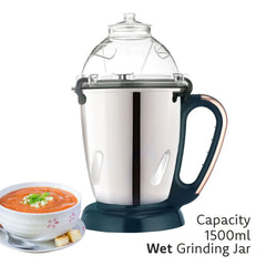 BOSS Endura 1200Watt Mixer Grinder, 4 Jars, 5 years warranty