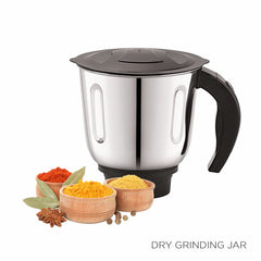 BOSS Alpha 750W Mixer Grinder with Powerful Motor, 3 SS Jars, 5 years warranty
