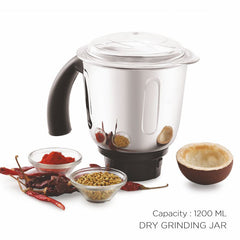 BOSS CycloneMaxx 900W Mixer Grinder with Powerful Motor, 4 Jars, 5 years warranty