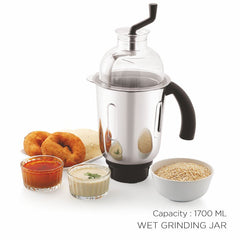BOSS CycloneMaxx 900W Mixer Grinder with Powerful Motor, 4 Jars, 5 years warranty