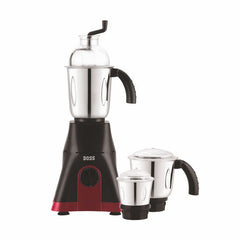 BOSS Cyclone-Nx 750W Mixer Grinder with Powerful Motor, 3 SS Jars, 5 years warranty