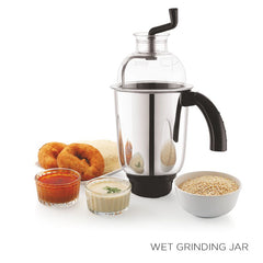BOSS Cyclone-Nx 750W Mixer Grinder with Powerful Motor, 3 SS Jars, 5 years warranty