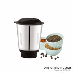 BOSS Bravo 500W Mixer Grinder with Powerful Motor, 3 SS Jars, 2 years warranty