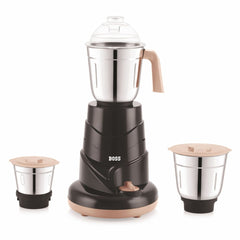 BOSS AllTimePlus+ 550W Mixer Grinder with Powerful Motor, 3 SS Jars, 5 years warranty