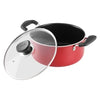 Vinod Zest Non Stick Saucepot with Lid - 20 cm (Induction Friendly)