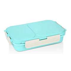 VINOD Stainless Steel 2 Compartment Tiffin, Airtight, Leak-Proof, Food-Grade Stainless Steel Tray, Insulated, Lightweight