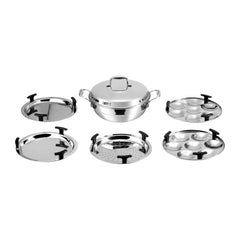 Vinod Platunim Multiporpose Kadai 26 cm- 6 Plates ( 4 L )