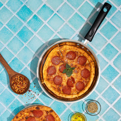 Vinod Stainless Steel Frypan (Induction Friendly)