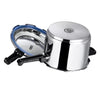 Vinod 18/8 Stainless Steel Outer Lid Pressure Cooker