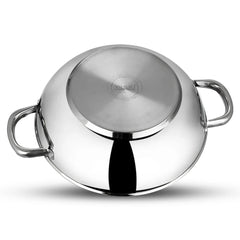 Vinod Stainless Steel Modena Cookware Set - 3 Piece (Induction Friendly)