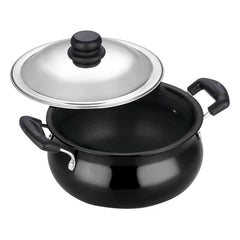 Vinod Hard Anodised Handi with Lid (Induction Friendly)