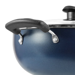 Vinod Zest Non-Stick Deep Kadai with Lid