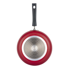 Vinod Zest Non Stick Deep Frypan with Glass Lid (Induction Friendly)