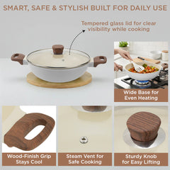 Vinod Ceravit Frypan - Washed Stone
