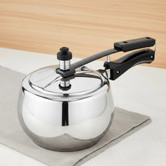 Doniv Stainless Steel Sandwich Bottom Pressure Cooker With Inner Lid (Amaze Series) – Induction Friendly