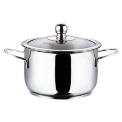 Vinod Stainless Steel Tuscany Combo Set with Lid (Induction Friendly)