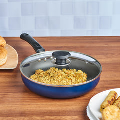 Vinod Zest Non Stick Deep Fry Pan with Lid