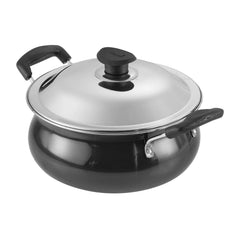 Vinod Hard Anodised Handi with Lid (Induction Friendly)
