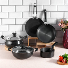 Vinod Hard Anodised Handi with Lid (Induction Friendly)