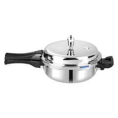 Vinod Platinum Pressure Cooker with Deep Pan Pressure Cooker & Common Lid - 2 pc Combo Set