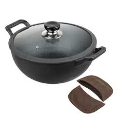 Vinod Legacy Pre - Seasoned Cast Iron Kadai