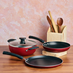 Vinod Zest Inducto 3 Piece Combo Set (Induction Friendly)