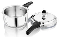 Doniv Titanium Triply Stainless Steel Pressure Cookers , Outer Lid, Induction Friendly