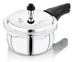 Doniv Titanium Triply Stainless Steel Pressure Cookers , Outer Lid, Induction Friendly