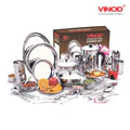51 Pieces Deluxe Dinner Set for Six Persons in Two Boxes with Free Doniv Saucepan Ideal for Wedding Gifting