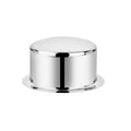 VINOD Stainless Steel Induction Friendly Round Bottom Tope without Lid, Set of 3, 650 ml, 1 Ltr, 1.5 Ltr, Durable and Rust free