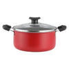 Vinod Zest Non Stick Saucepot with Lid - 20 cm (Induction Friendly)