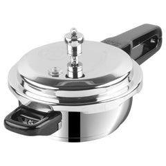 Vinod Stainless Steel Deep Pan Pressure Cooker with Lid (Induction Friendly)