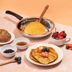 Vinod Stainless Steel Frypan with Lid
