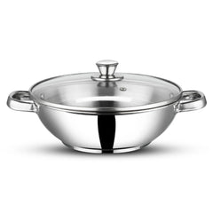 Vinod Stainless Steel Modena Cookware Set - 3 Piece (Induction Friendly)