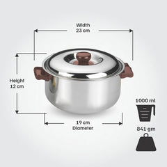 Vinod Stainless Steel Hot Casserole
