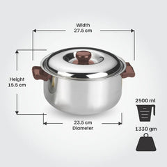 Vinod Stainless Steel Hot Casserole
