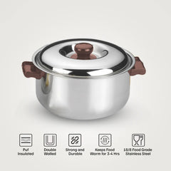 Vinod Stainless Steel Hot Casserole