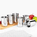 VINOD Stainless Steel Juicee Glass Set of 6 Highest Grade Steel, Tough & Strong, Dishwasher Safe, Rust Free, Long Lasting
