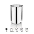 VINOD Stainless Steel Juicee Glass Set of 6 Highest Grade Steel, Tough & Strong, Dishwasher Safe, Rust Free, Long Lasting